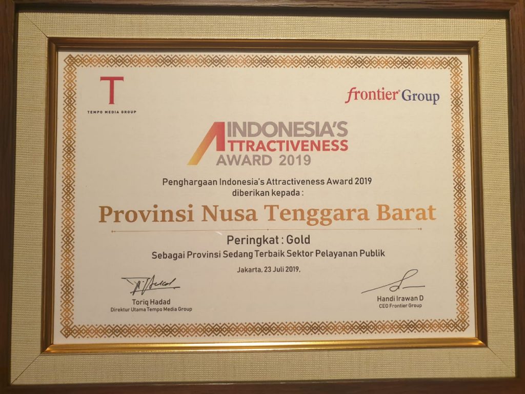 Indonesia’s Attractiveness Award