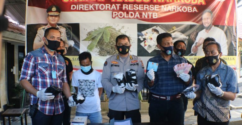 Ditresnarkoba Polda NTB