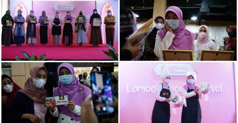 Lombok Food Festival 2021 Hj. Niken Dorong Semangat Enterpreneur Perempuan