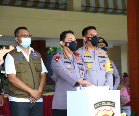 Kunjungi NTB, Kapolri Resmikan Fasilitas Penting Polda NTB