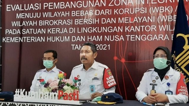 Kepala Kanwil Kemenkumham NTB Haris Sukamto, A.K.S., S.H., M.H.