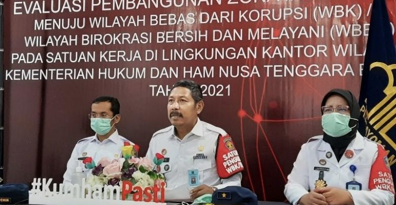Kepala Kanwil Kemenkumham NTB Haris Sukamto, A.K.S., S.H., M.H.