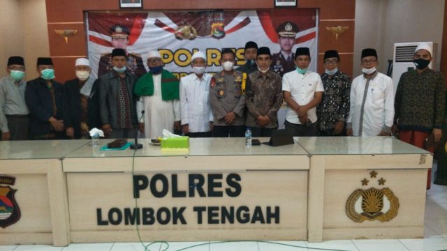 Kapolres Loteng Silaturahmi Dengan MUI dan FKUB