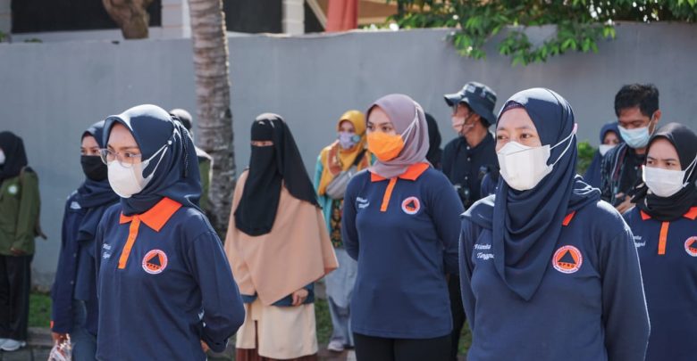 Siapkan Perempuan Tangguh Bencana, BPBD NTB Gelar Simulasi