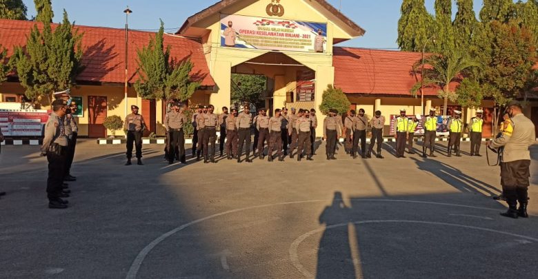Jelang Pelantikan Bupati Dan Wakil Bupati Terpilih, Polres Sumbawa Gelar Patroli Sekala Besar