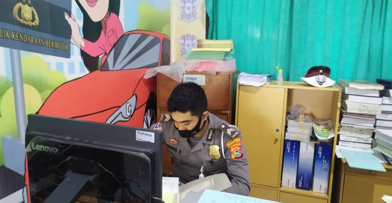 Satlantas dan Dispenda Rutin Berikan Pelayanan Samsat Desa