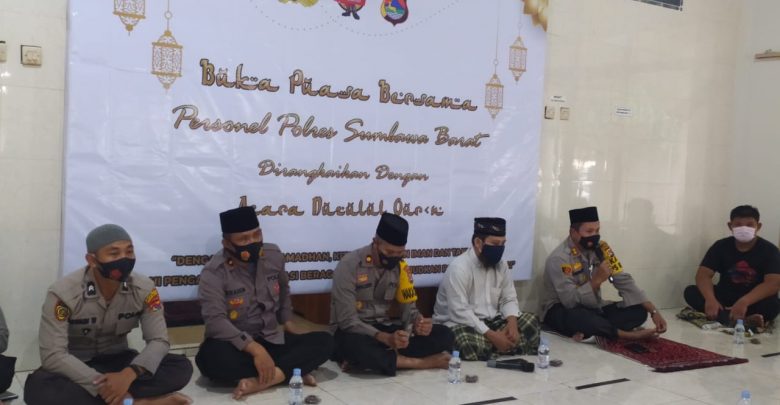 Polres Sumbawa Barat Buka Bersama dan Gelar Malam Nuzulul Qur'an