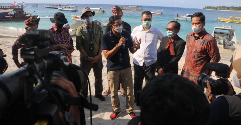 Menparekraf bersama Gubernur Pastikan Eksistensi Pariwisata 3 Gili