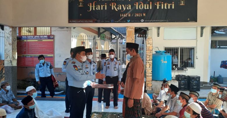 209 Orang Warga Binaan Terima Remisi Khusus Hari Raya Iedul Fitri
