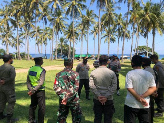 Wakapolres Lombok Utara Pantau Situasi Objek Wisata di KLU
