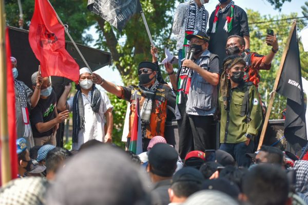 Aksi Bela Palestina, Sekda NTB , Kami Senafas dengan Masyarakat