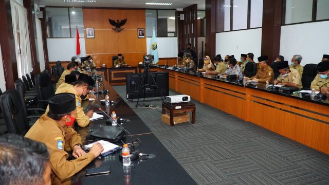 Bupati Lotim Gelar Rapat Koordinasi dengan Organisasi Perangkat Daerah