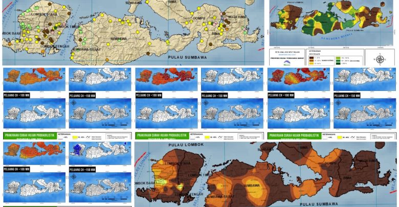 Musim Kemarau Hampir Merata di Wilayah NTB Dasarian 1 Mei 2021