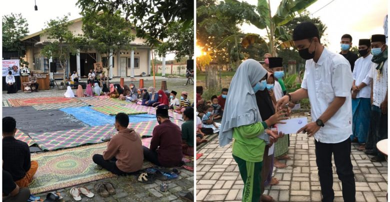 Ikatan Mahasiswa Penujak Santuni Anak Yatim Piatu