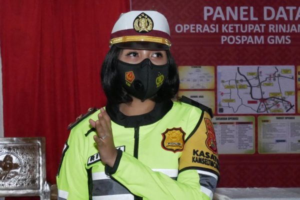Kasat Lantas Polres Lombok Barat Iptu Rita Yuliana S.I.K., M.M