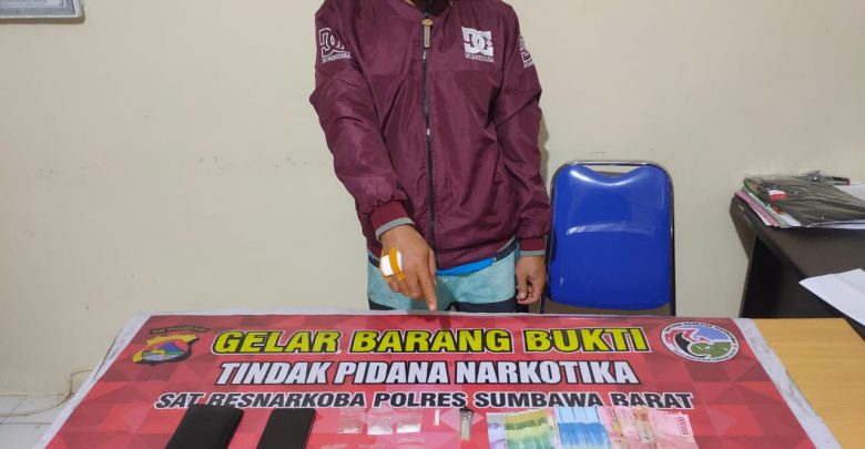 Polisi Berhasil Bekuk Diduga Pengedar Sabu Seberat 2.98 gram