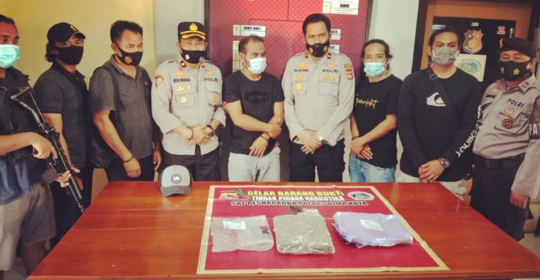 Terduga Pria di Langgudu Diciduk Polisi, Saat Ambil Ganja Hampir 1 Kg