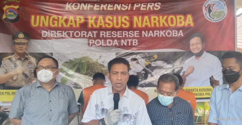 Ditresnarkoba Polda NTB Ungkap Modus Baru Transaksi Narkoba di Lotim