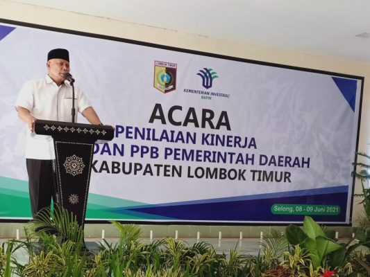 Bupati Lotim Sambut Kedatangan Tim Penilai BKPM RI