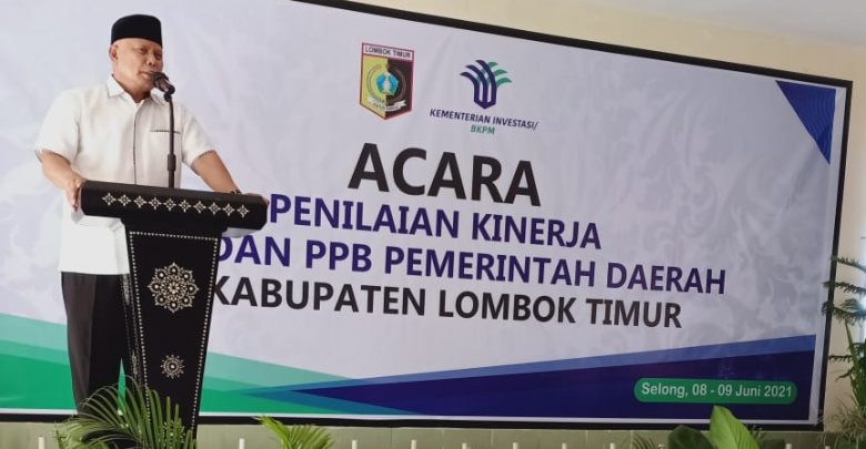Bupati Lotim Sambut Kedatangan Tim Penilai BKPM RI