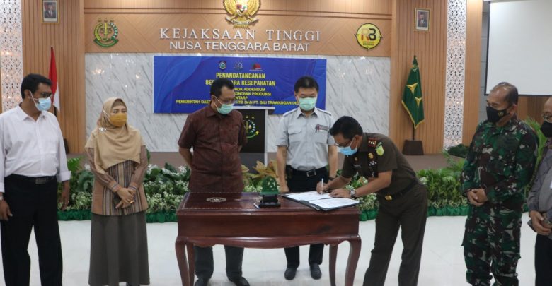 Pemprov NTB Tandatangani Kesepakatan Addendum dengan PT GTI