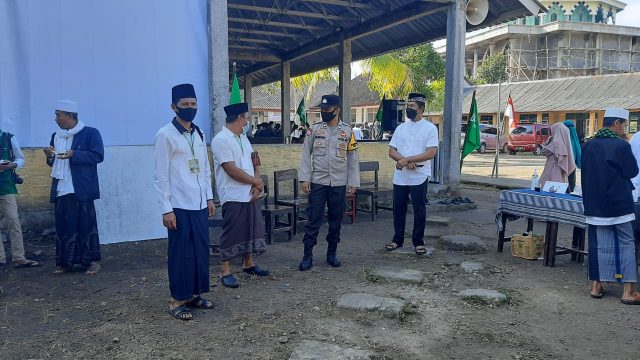 Polsek Pringgarata Amankan Rapat Kerja MWCNU