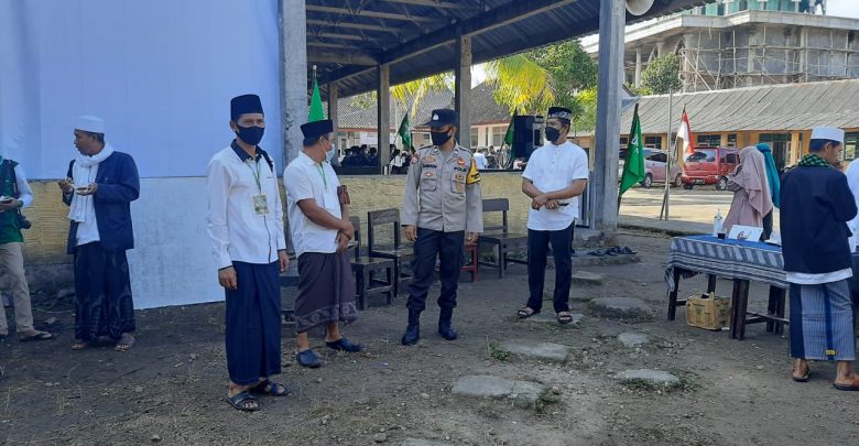 Polsek Pringgarata Amankan Rapat Kerja MWCNU