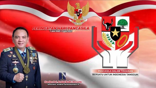 Sekjen Kemenkumham RI, Makna Peringatan Hari Lahir Pancasila Ke-76