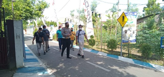 Satlantas Polres Loteng Tinjau Lokasi Kampoeng Tertib Lalu Lintas