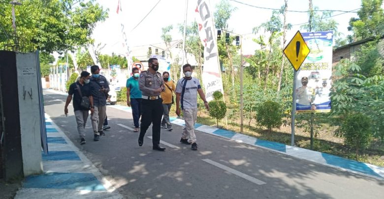Satlantas Polres Loteng Tinjau Lokasi Kampoeng Tertib Lalu Lintas