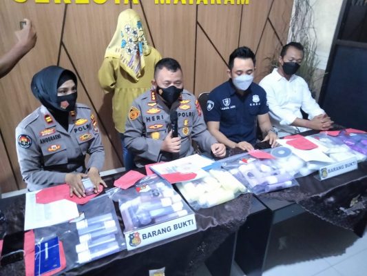 Polresta Mataram Tangkap Perempuan Jual Kosmetik Tanpa Izin Edar