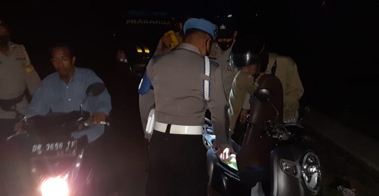 Polsek Prabarda Gelar KRYD dan Razia 3C Antisipasi Kriminalitas