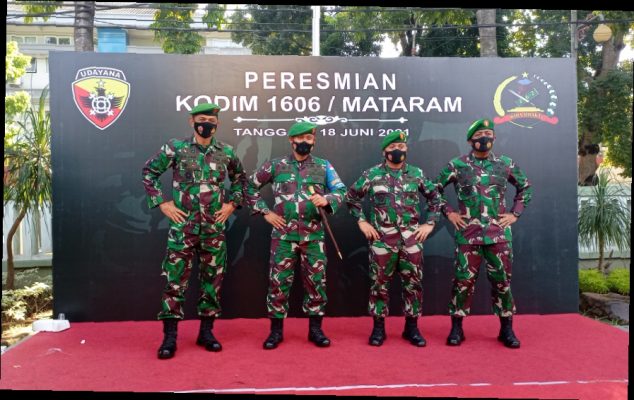 Kolonel Arm Gunawan sebagai Dandim Pertama di Kodim 1606 Mataram