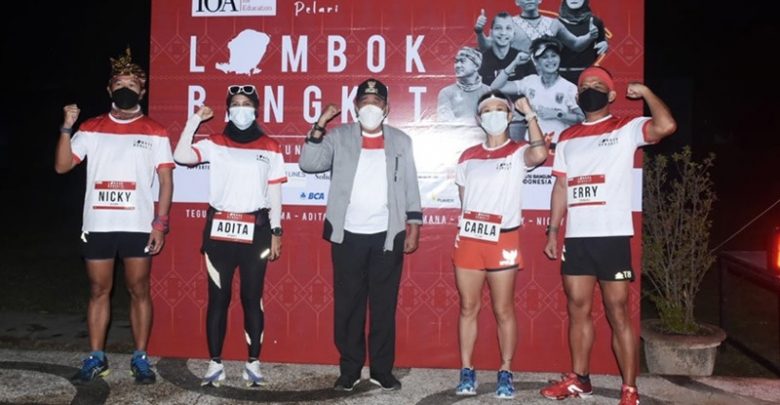 Even Lombok Charity Run, Empat Laskar Pelari Jajal Keindahan Alam KLU