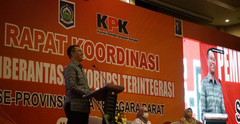 Gubernur NTB, Apresiasi KPK Dalam Mengawal Pembangunan NTB