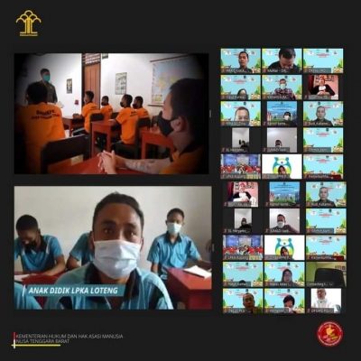 Apresiasi Kakanwil Kemenkumham NTB Terhadap LPKA Kelas II Loteng