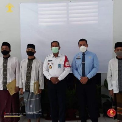 Remisi Khusus 20 Anak Binaan LPKA Loteng di Hari Anak Nasional