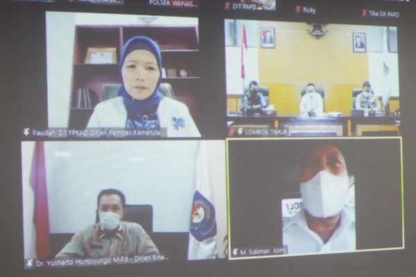 Bupati Lotim Pantau Langsung Pilkades Serentak di 29 Desa