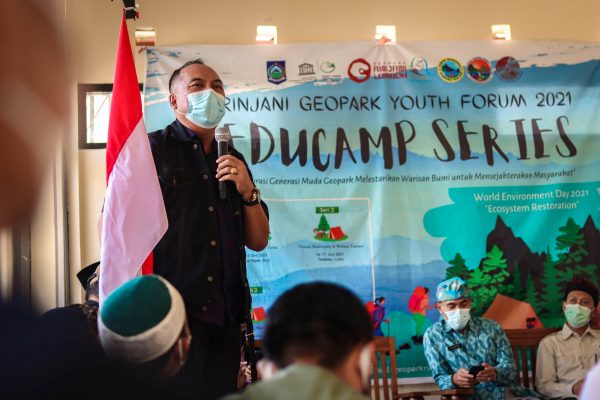 RGYF Resmi Terbentuk untuk Kembangkan Geopark Rinjani