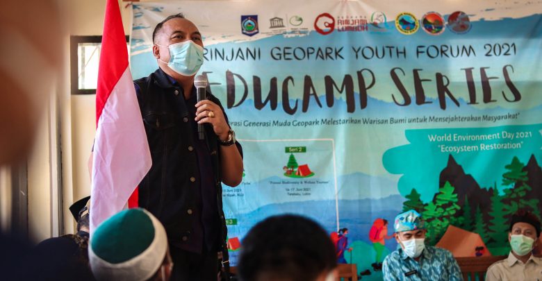 RGYF Resmi Terbentuk untuk Kembangkan Geopark Rinjani