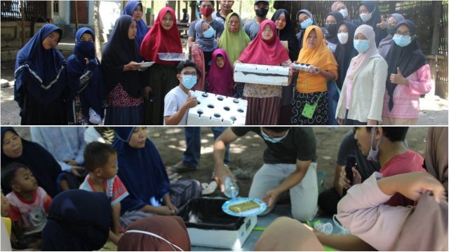 Gokil, Mahasiswa KKN Tematik Unram di Desa Akar Akar KLU