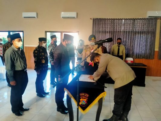 Pengukuhan Pengurus Komunitas Purna Saka Bhayangkara Lotim