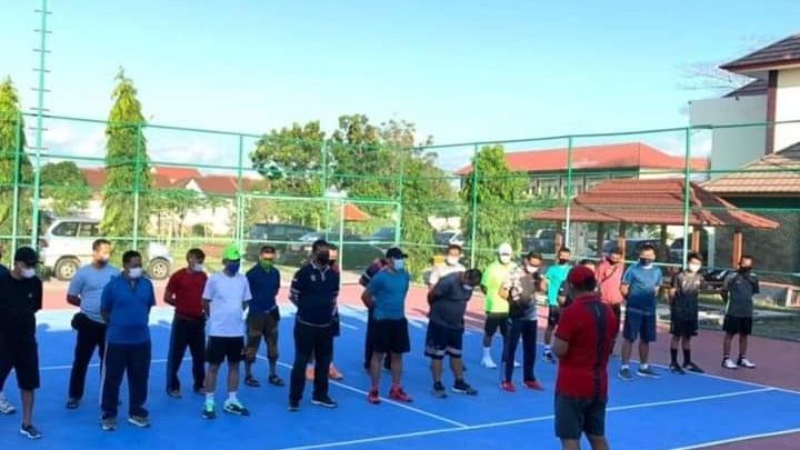 HUT RI ke-76, Kemenkumham NTB Adakan Pertandingan Tenis