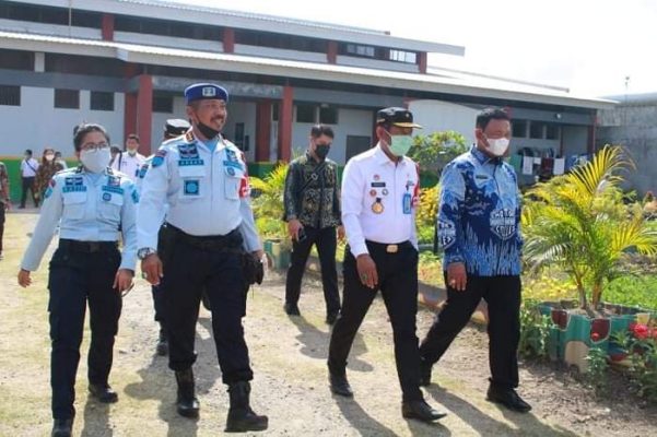 Apel Pembinaan Kesadaran Berbangsa dan Bernegara di Lapas Mataram