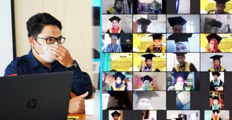 Wisuda Universitas Mataram Tahun 2021 Dilaksanakan Secara Daring