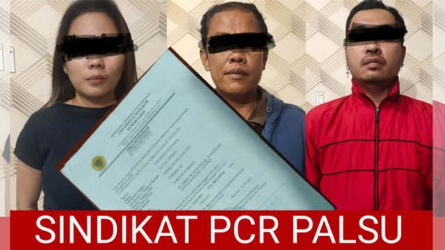 Sindikat Pemalsuan Suket PCR RS Unram Diringkus Polisi