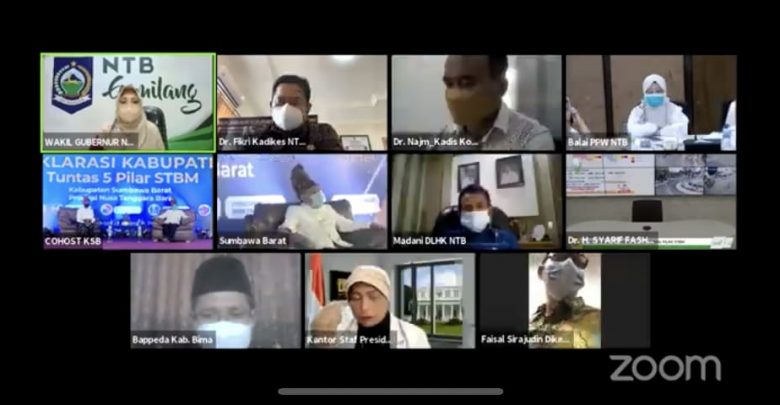 Wagub NTB, Pertama di Indonesia, KSB Tuntaskan 5 Pilar STBM