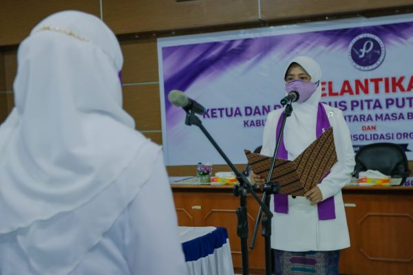 Ketua Pita Putih Provinsi NTB, Lantik Pengurus PPI KLU