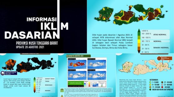 Potensi Hujan Berkurang, NTB Masih dalam Periode Musim Kemarau