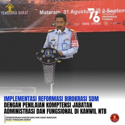 Penilaian Kopetensi Bagi Jabatan Administrasi oleh BPSDM Kemenkumham RI